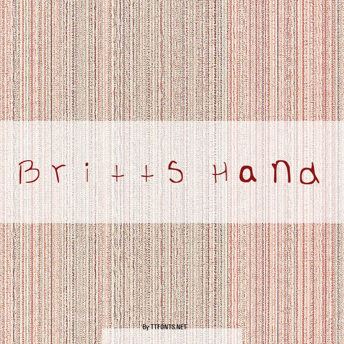 Britts Hand example
